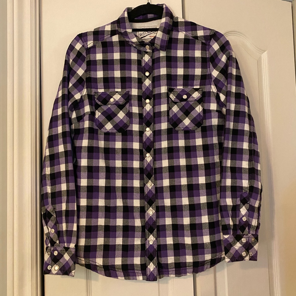 Plaid Lined Button Down
